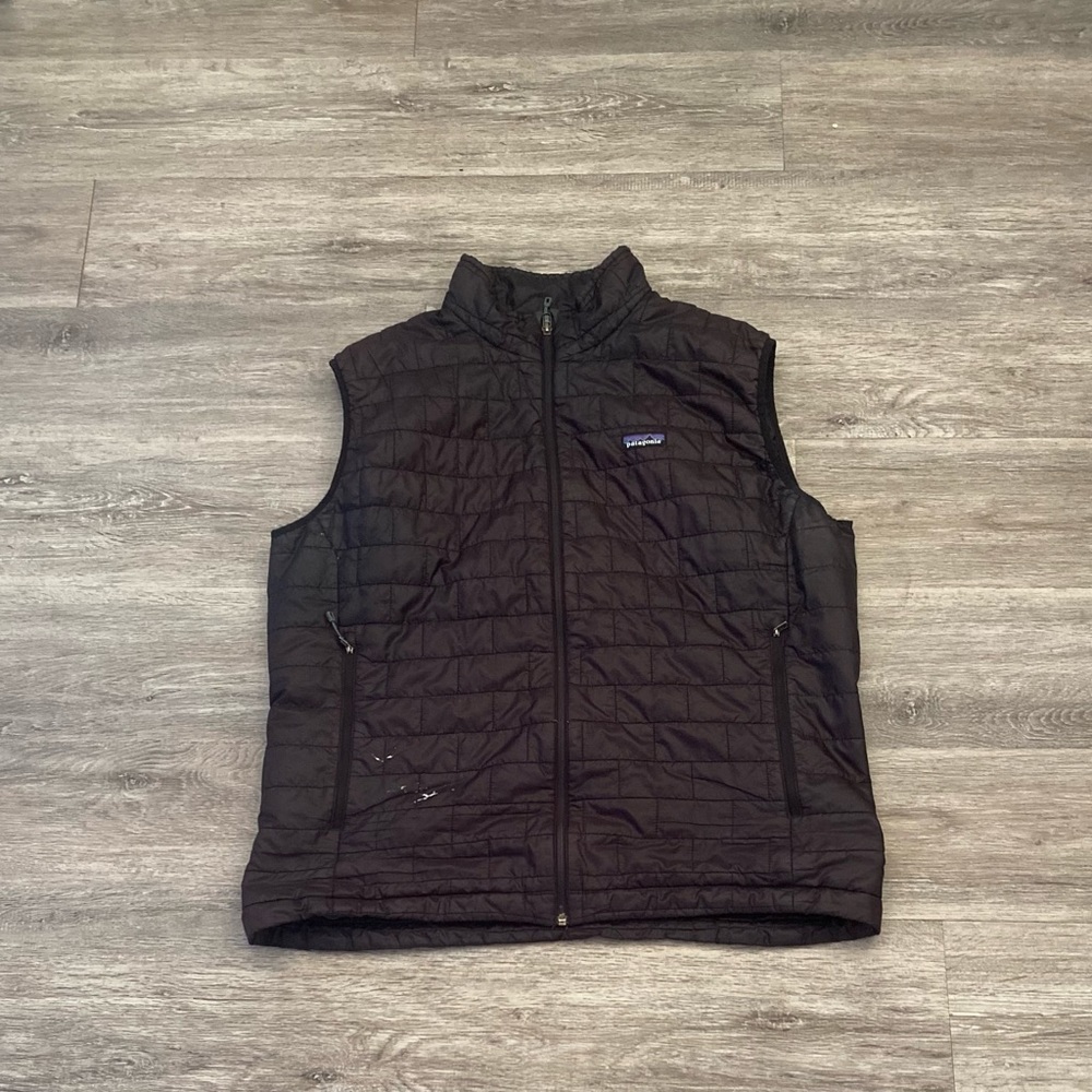 Patagonia Black Quilted Vest